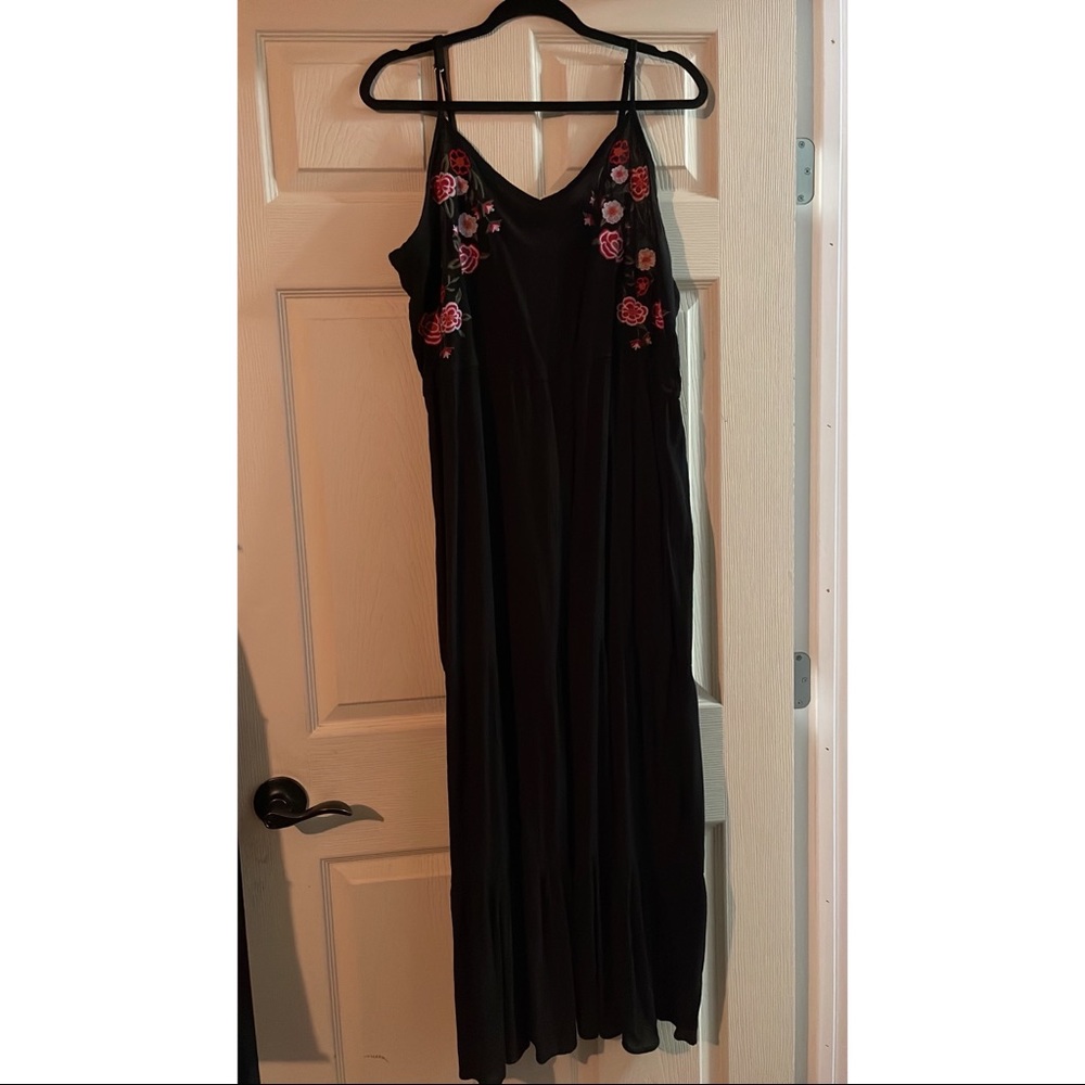 Embroided Maxi Dress